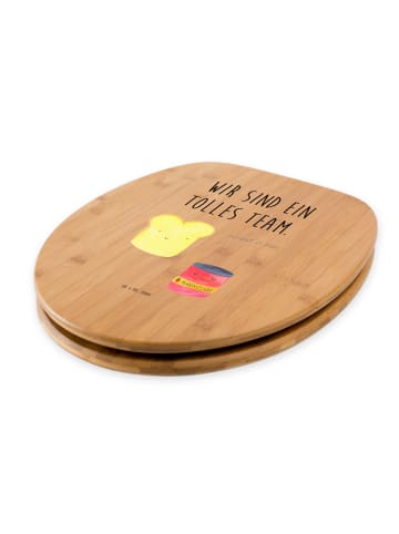 Mr. & Mrs. Panda Klodeckel Toast Marmelade mit Spruch in Braun