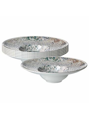 Ritzenhoff & Breker 6er Set Gourmetteller Luigi in Bunt ø 25 cm in bunt