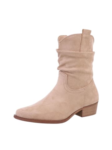 Ital-Design Stiefelette in Hellbraun