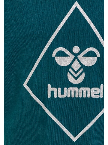 Hummel T-Shirt Hmlluna Mädchen in !DEEP TEAL