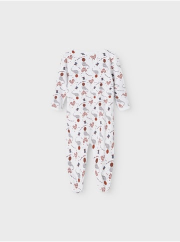 name it 2er Pack Unisex Schlafstrampler mit Fuß Elefant in Grau