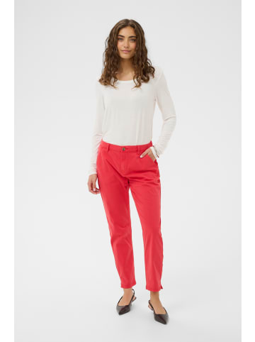 CULTURE Casual Hose CUbrita Regular fit in Tomato