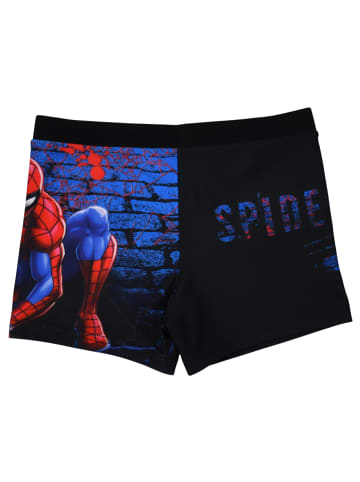 Spiderman Marvel Spiderman Badehose Schwimmhose Badekleidung Hose in schwarz