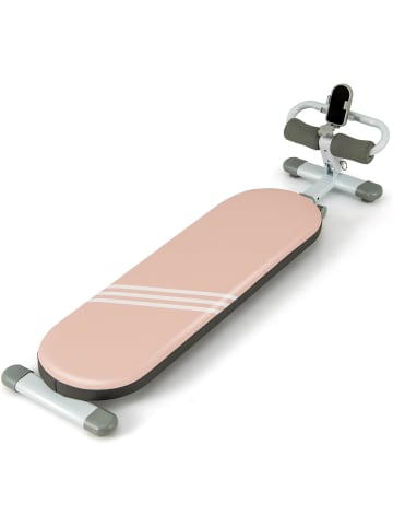 COSTWAY Sit up Bank klappbar in Rosa