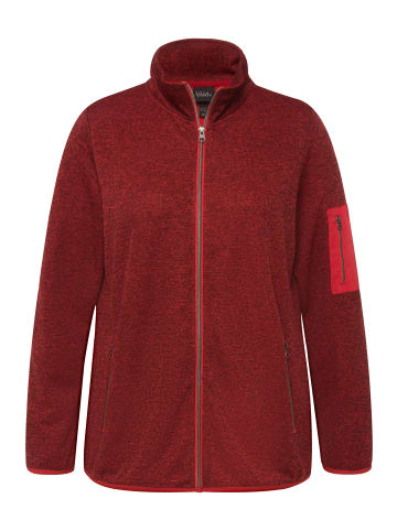 Ulla Popken Sweatjacke in paprikarot