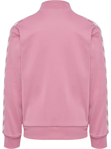 Hummel Kinder Trainingsjacke "Hmljr Archive Reg Poly Zip Jacket" in Rosa
