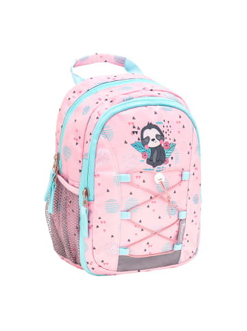 Belmil Kindergartenrucksack "Mini Kiddy Little Sloth" in pink, blau