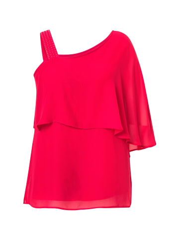 Ulla Popken Blusentop in magenta