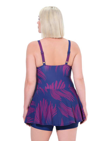 Ulla Popken Badeanzug in marine