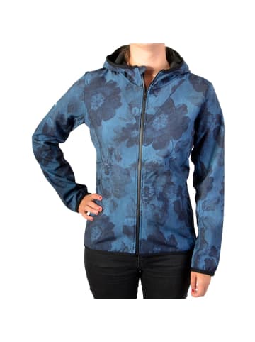Desigual Chaq Softshell-Jacke „Dark Legion“ Blau