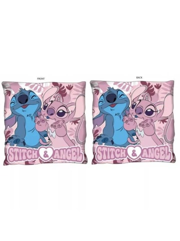 Disney Disney Stitch und Angel Kissen, Dekokissen - zweiseitiges Muster - 40
