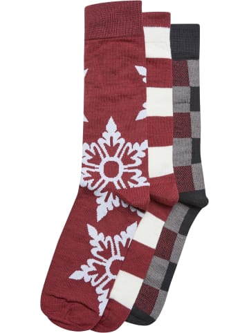 Urban Classics Socken in burgundy