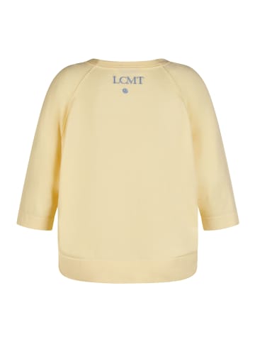 LeComte Pullover "Floral Vibes" in Limoncello