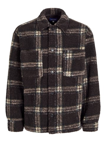 Jack & Jones Overshirt in Chocolate Torte