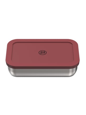 24Bottles Brotdose 18.5 cm in country red