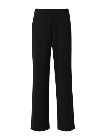 comma Stoffhose in schwarz
