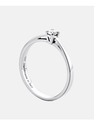 Diamant L'éternel Solitär-Ring aus 585 Weißgold