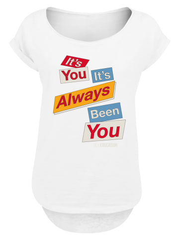 F4NT4STIC Long Cut T-Shirt Sex Education It Always Been You Netflix TV Series in weiß