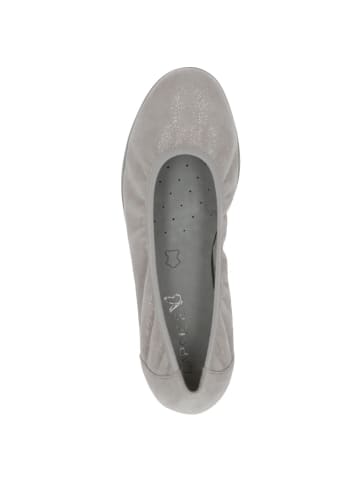 Caprice Ballerina in LT GREY SPARKL