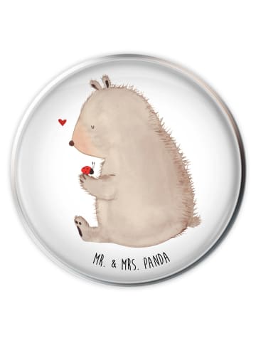 Mr. & Mrs. Panda Abflussstopfen Bär Marienkäfer ohne Spruch in Weiß