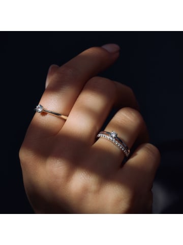 Parte Di Me Silber-Ring Cento luci "mila" mit Zirkonia