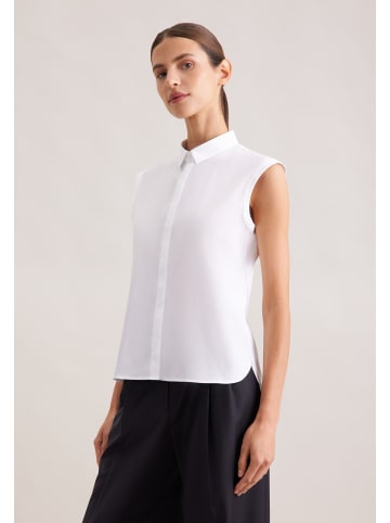 Seidensticker Hemdbluse Slim in Weiß