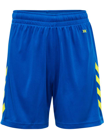 Hummel Hummel Kurze Hose Hmlcore Multisport Unisex Kinder Atmungsaktiv Feuchtigkeitsabsorbierenden in TRUE BLUE/BLAZING YELLOW