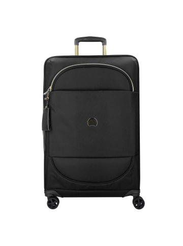 Delsey Montrouge 4-Rollen Trolley 77 cm in schwarz