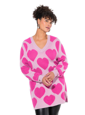 MIAMODA Pullover in eisrosa