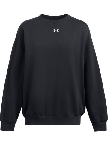 Under Armour Fleecejacke/Fleecepullover "Rival Fleece Os Crew" in Schwarz