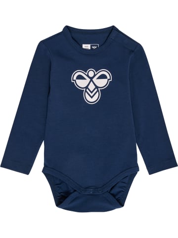 Hummel Druckknopf Strampler Hmlmini Kinder in DRESS BLUES