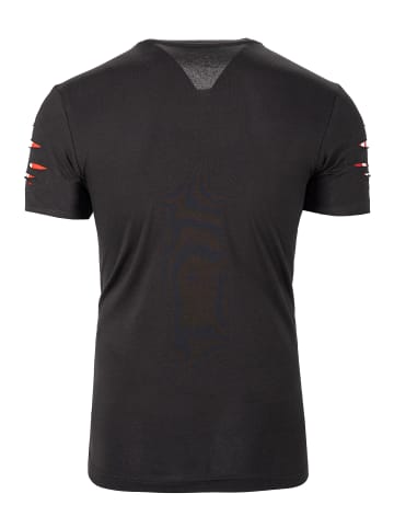 Cipo & Baxx Cipo & Baxx Regular Fit T-Shirt Herren  CT772 Black S