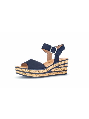 Gabor Fashion Keilsandaletten in blau