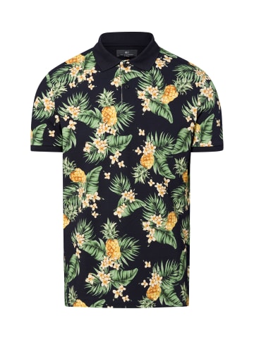 Nils Sundström Poloshirt in marine grün