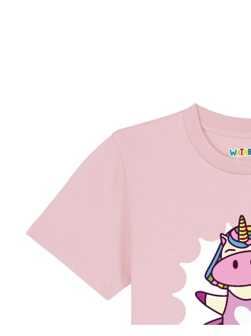 wat? Apparel T-Shirt Ballett Unicorn in Rosa