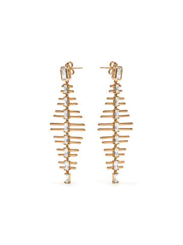 Luxenter Ohrringe Sabrin mit 18 Karat Gold-Finish – SABRIN