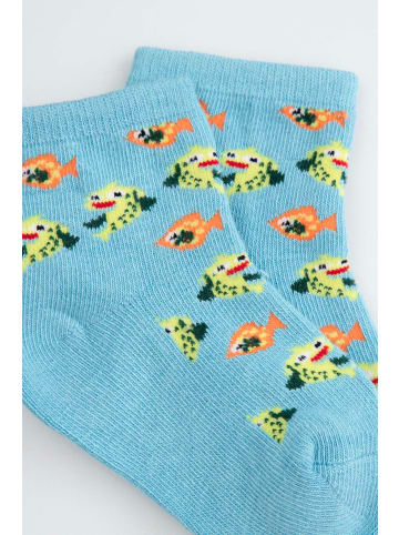 Coccodrillo Socken in türkis