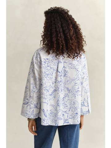 Gant Bluse in indigo weiß