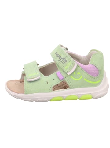 superfit Sandale NINO in Hellgrün/Lila