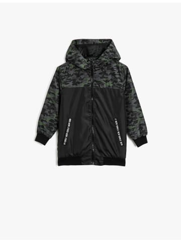 KOTON Jacksacken in Khaki Gemustert