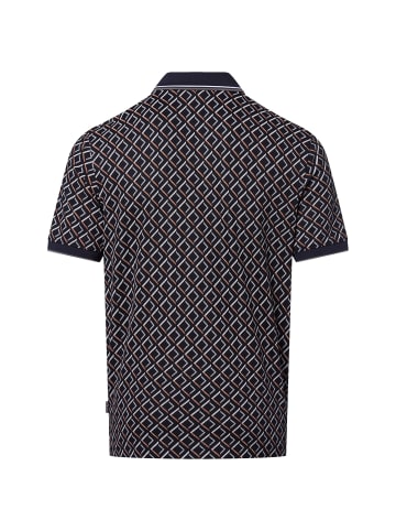 Bugatti Poloshirt in marine weiß