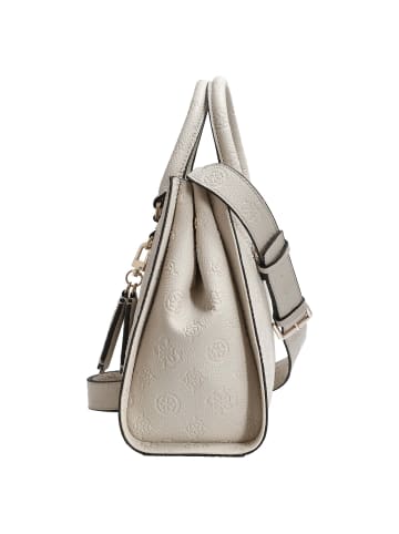 Guess Cresidia II Society - Henkeltasche (black logo) in bone logo