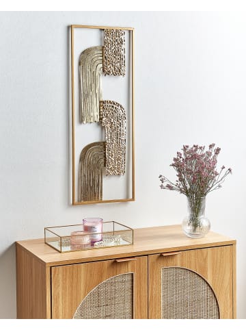 Beliani Wandobjekt THULIUM in Gold - (W) 29 x (H) 75 x (L) 1 cm