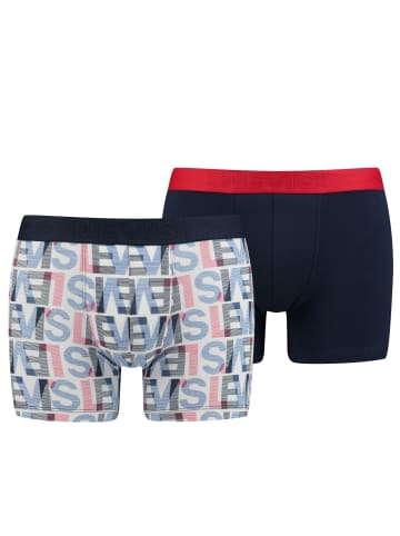 Levi´s Boxershorts 2er Pack in Navy