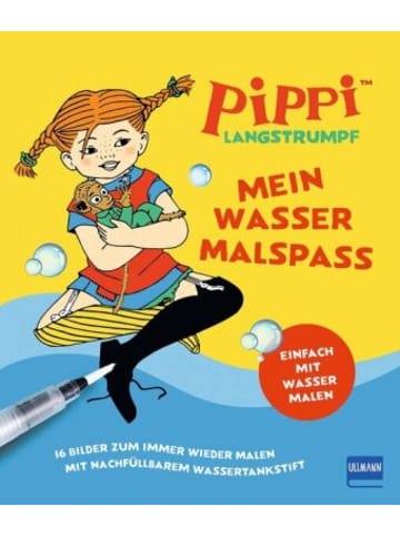 Ullmann Medien Buch - Pippi Langstrumpf - Mein Wassermalspaß