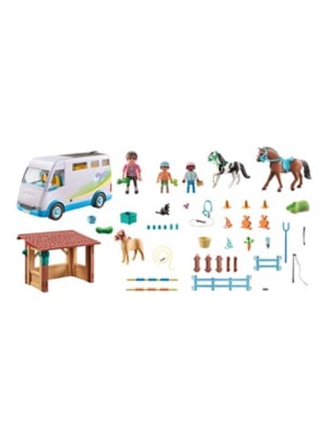 Playmobil 71493 Mobile Reitschule in Mehrfarbig