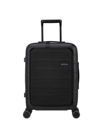 American Tourister Novastream - 4-Rollen Kabinentrolley Smart 55 cm erw. USB in dark slate