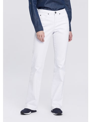 ARIZONA Bootcut-Jeans in weiß