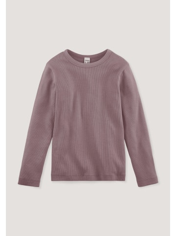 Hessnatur Rib Shirt in altrosa