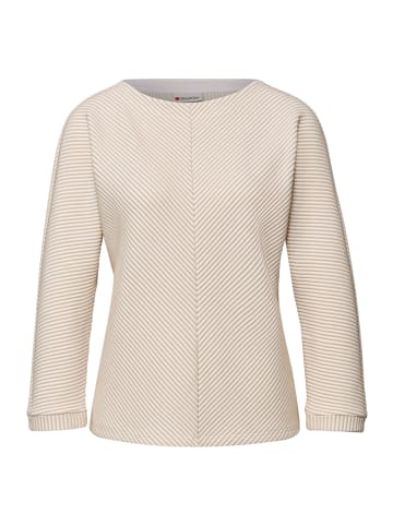 Street One Langarmshirt in beige ecru - 0002